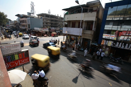 Indian Traffic is so nice...